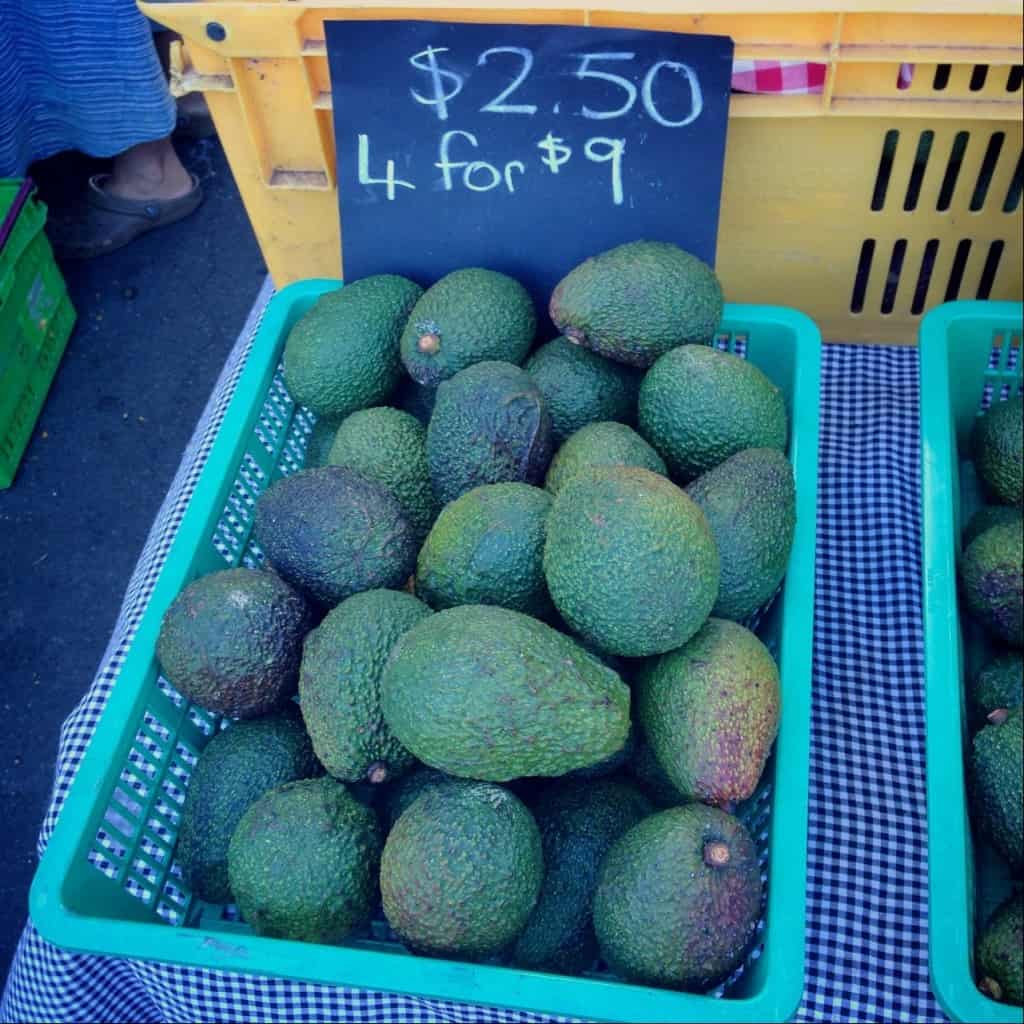 Avocados at the Bay of Islands Farmers Market, Kerikeri