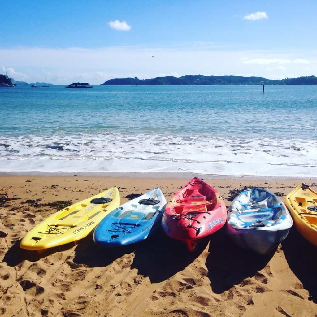 Kayaking in Paihia