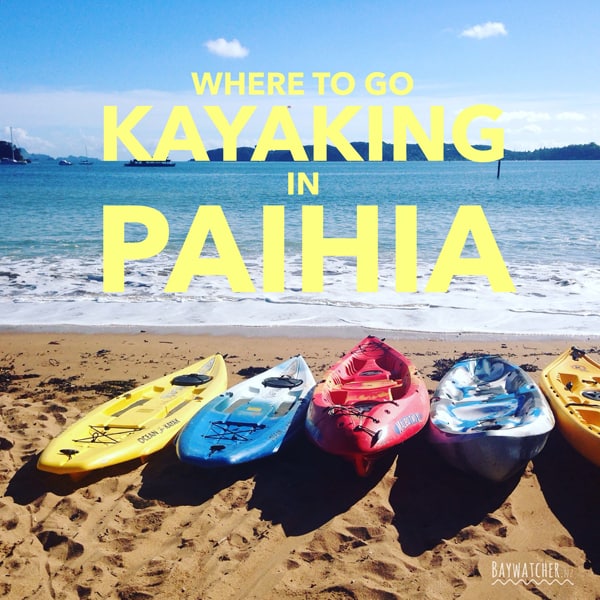 Where to go kayaking in Paihia